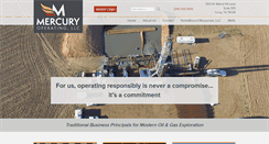 Desktop Screenshot of mercuryoperating.com